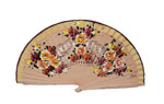 Hazelnut Colour  Fan Painted on Both Sides 7.107€ #503281252AV